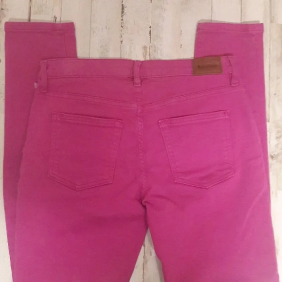 Fossil Skinny Jeans Pink Purple Ankle Crops Pants - Picture 4 of 6